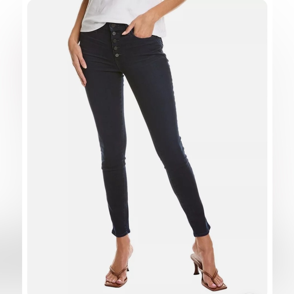 PAIGE Bombshell Moody High-Rise Ankle Ultra Skinny